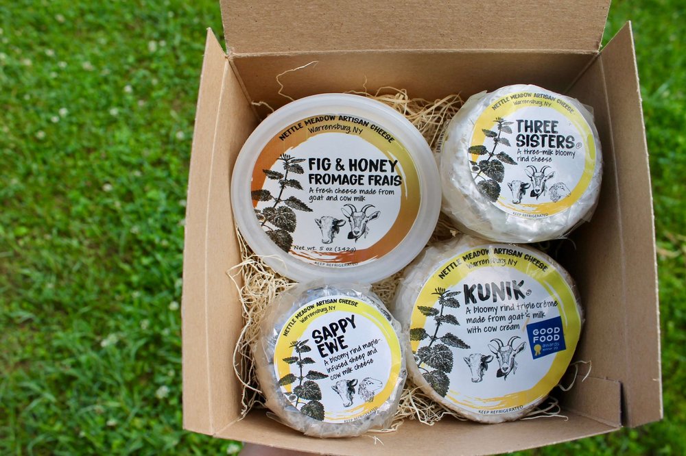 Nettle Meadow Farm cheeses